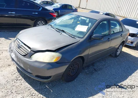 2006 Toyota Corolla Le z USA, uszkodzony, nr VIN 2T1BR30E56C625245